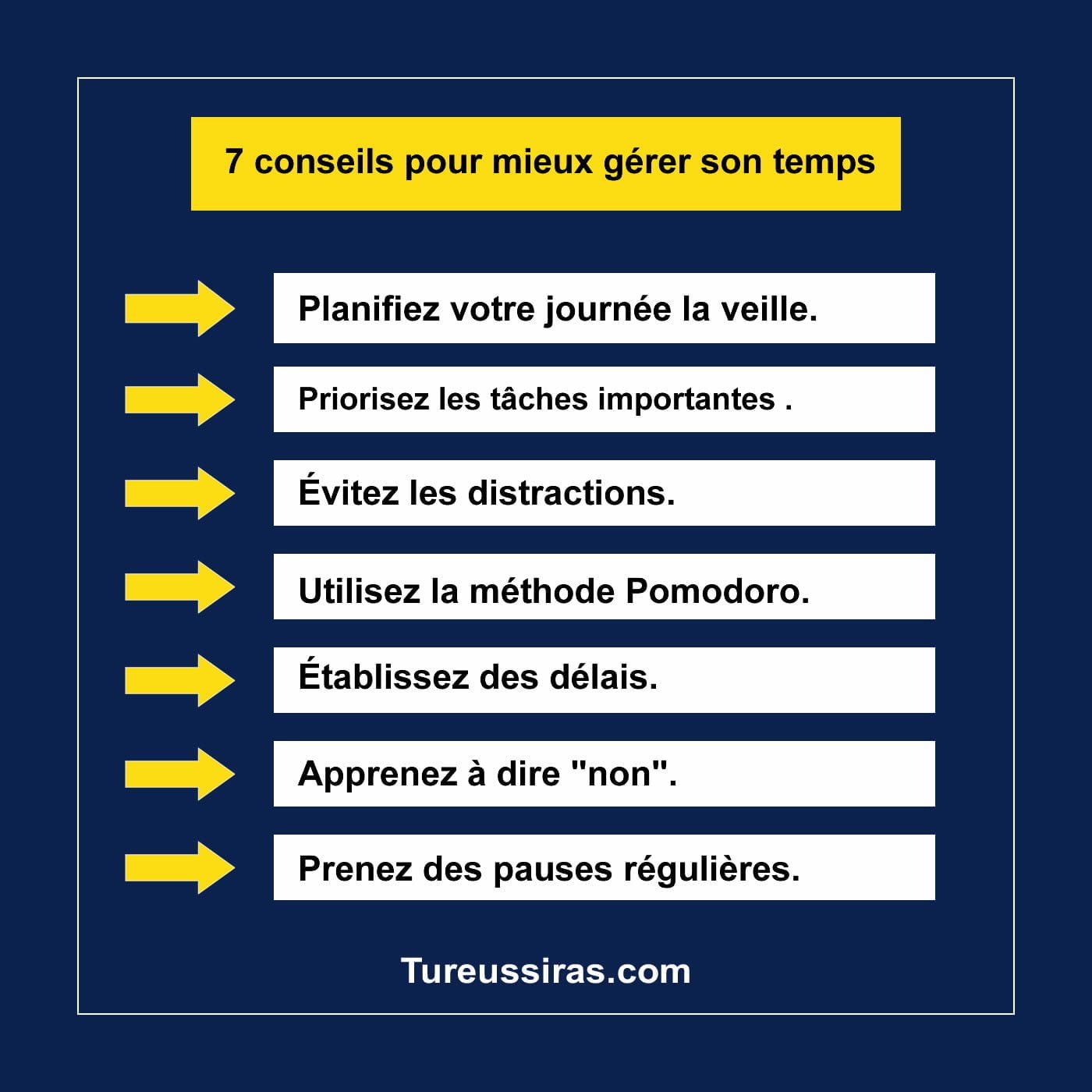 7 conseils pour apprendre à mieux gérer son temps