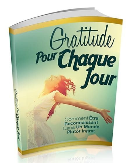 Gratitude pour chaque jour Ou comment être reconnaissant Dans un Monde Plutôt Ingrat.