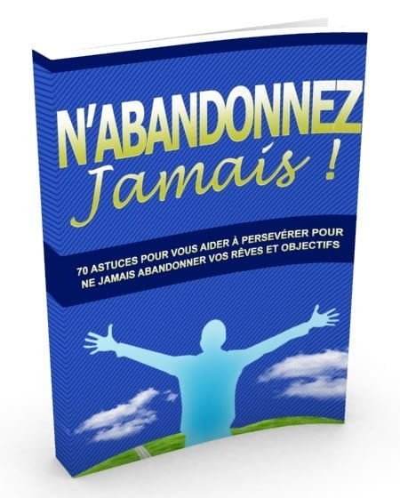 N'abandonnez Jamais, 70 astuces pour vous aidez à avancer,