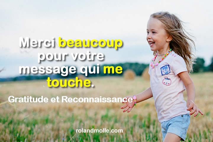 Merci beaucoup pour votre message qui me touche.